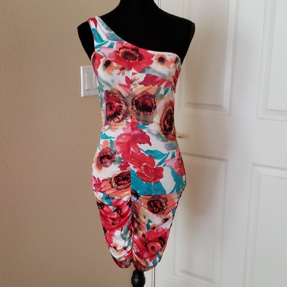 Arden B Floral Dress Size S